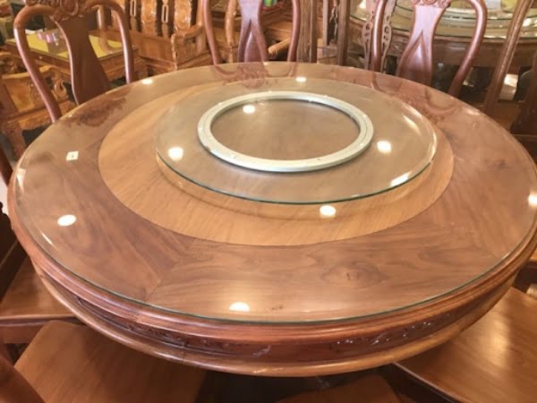 Thế giới đồ gỗ VIP là địa chỉ uy tín cung cấp các sản phẩm bàn ăn tròn xoay 9 ghế
